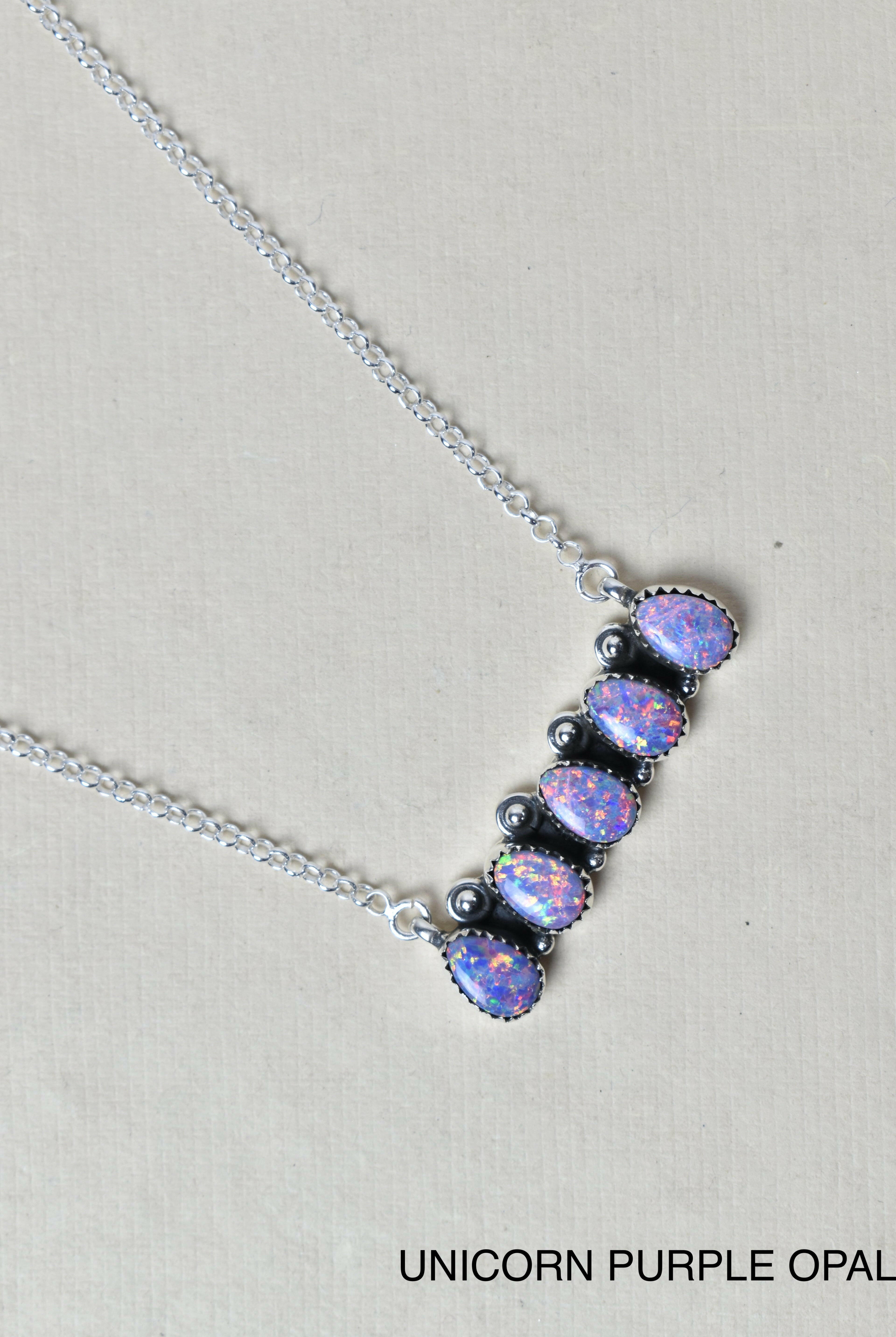 Quintabulous Sterling Silver Necklace-Bar Necklaces-Krush Kandy, Women's Online Fashion Boutique Located in Phoenix, Arizona (Scottsdale Area)