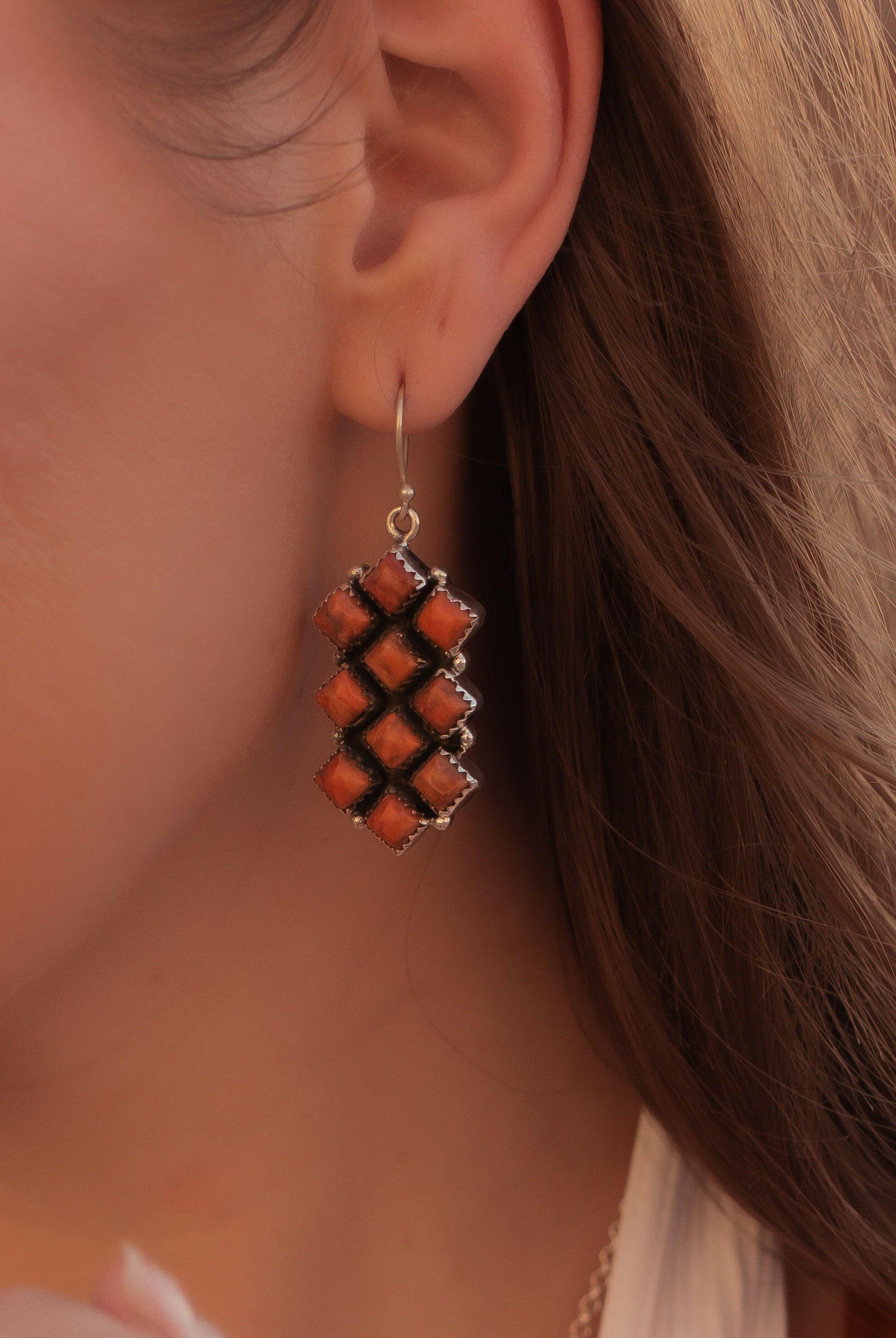 Square Cut Earrings-Krush Kandy, Women's Online Fashion Boutique Located in Phoenix, Arizona (Scottsdale Area)