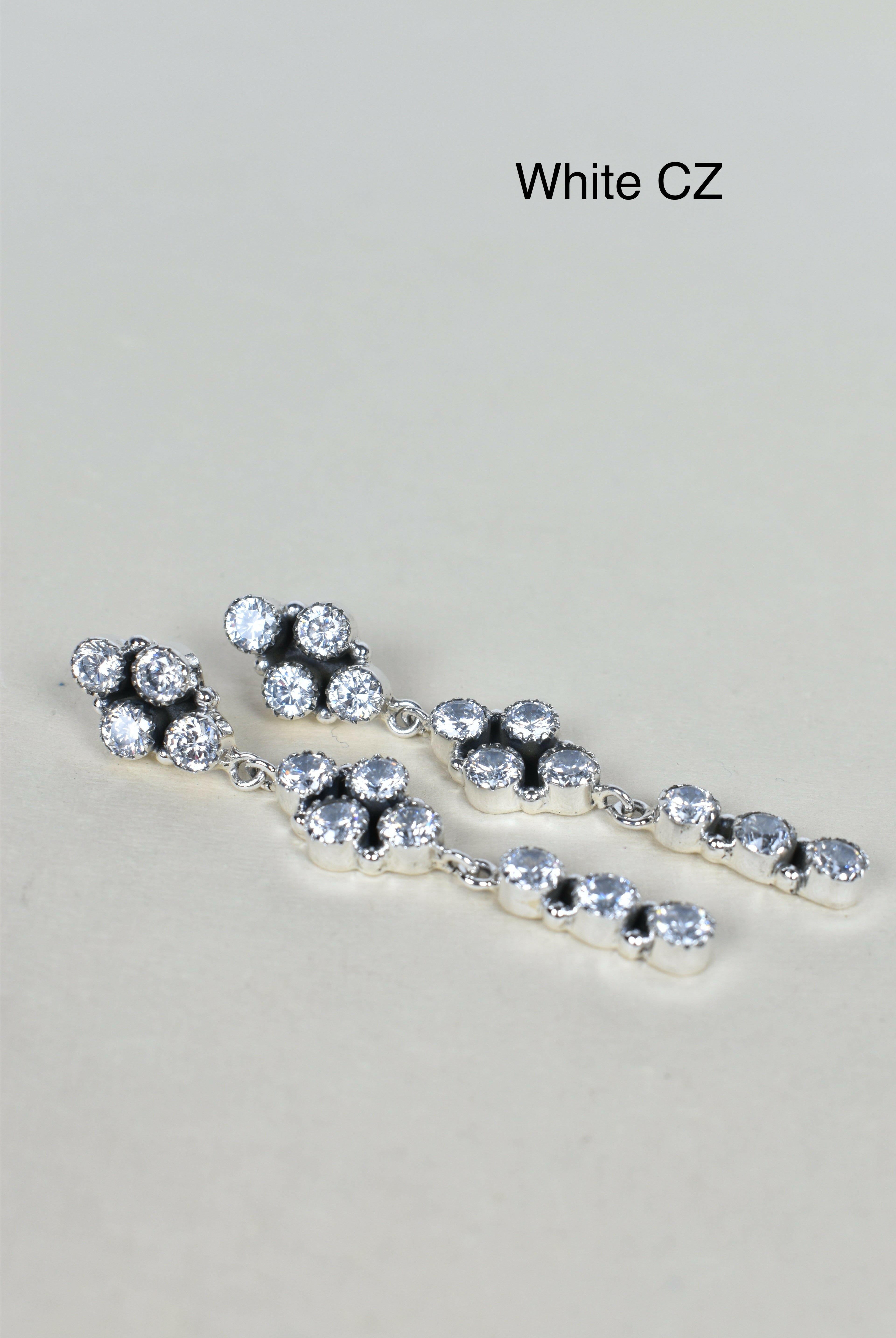 STERLING SILVER DANGLE KITE TALE EARRINGS-Drop Earrings-Krush Kandy, Women's Online Fashion Boutique Located in Phoenix, Arizona (Scottsdale Area)