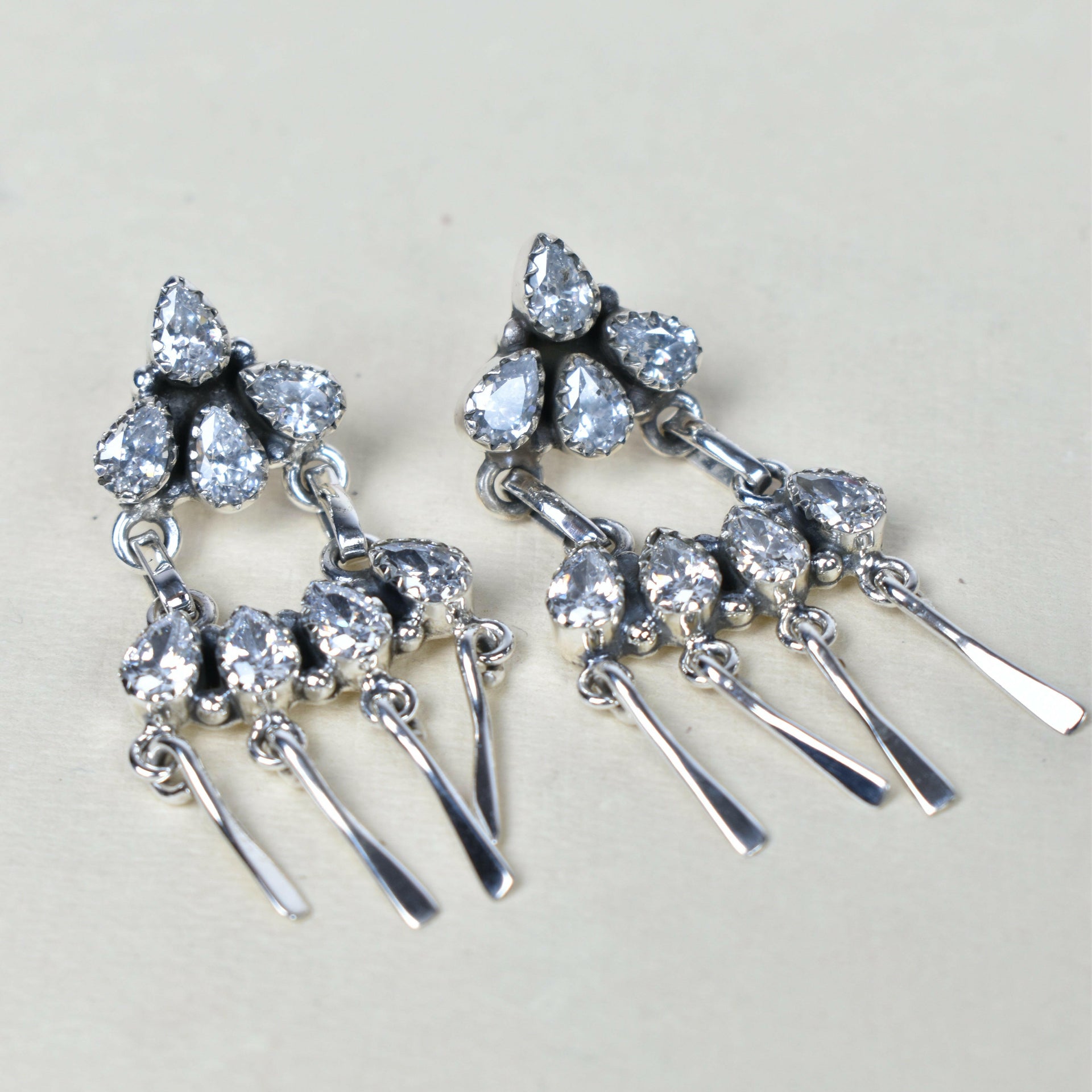 Tickle Me Pretty Sterling Silver Earrings-Drop Earrings-Krush Kandy, Women's Online Fashion Boutique Located in Phoenix, Arizona (Scottsdale Area)