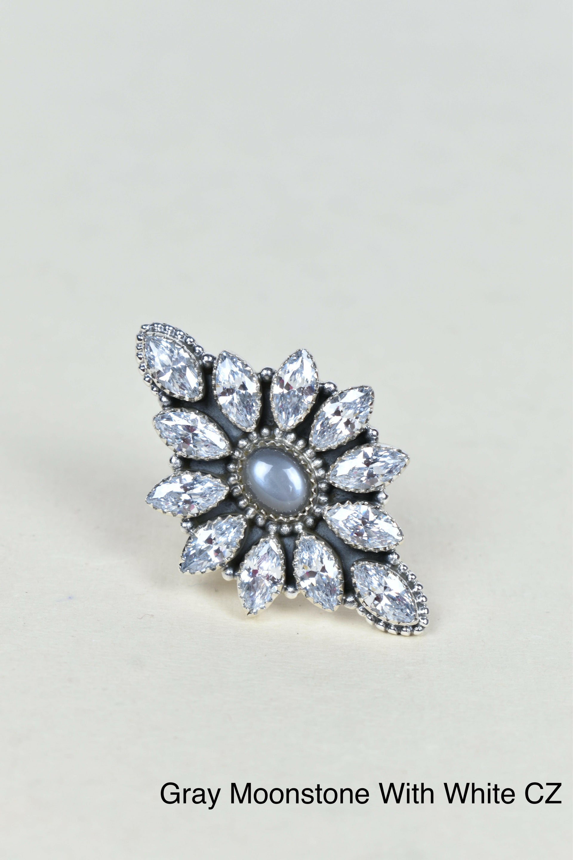 Loving Aura Crystal Ring-Cluster Rings-Krush Kandy, Women's Online Fashion Boutique Located in Phoenix, Arizona (Scottsdale Area)