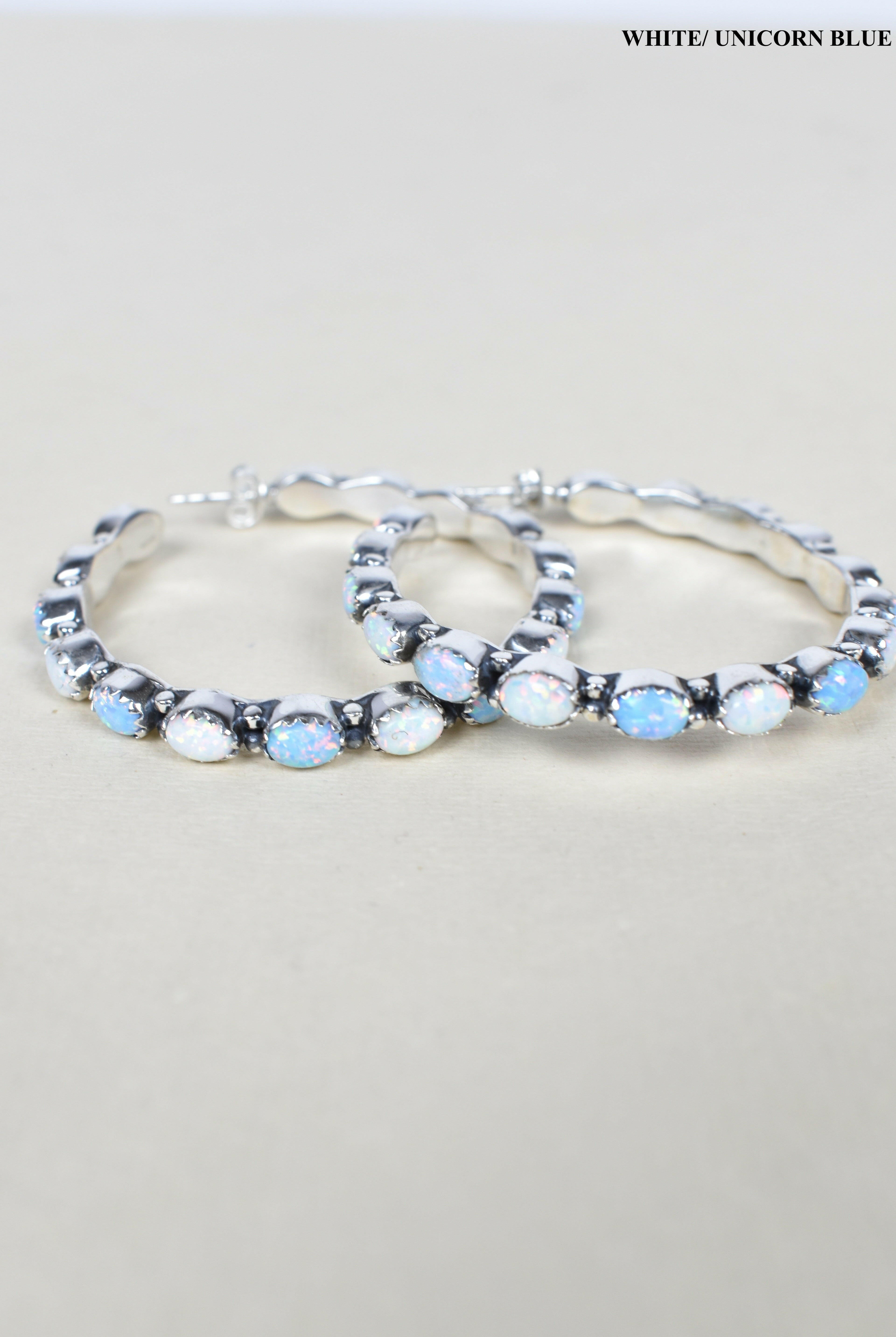 Tiffany Sterling Silver Hoop Earrings | PREORDER NOW OPEN-Hoop Earrings-Krush Kandy, Women's Online Fashion Boutique Located in Phoenix, Arizona (Scottsdale Area)