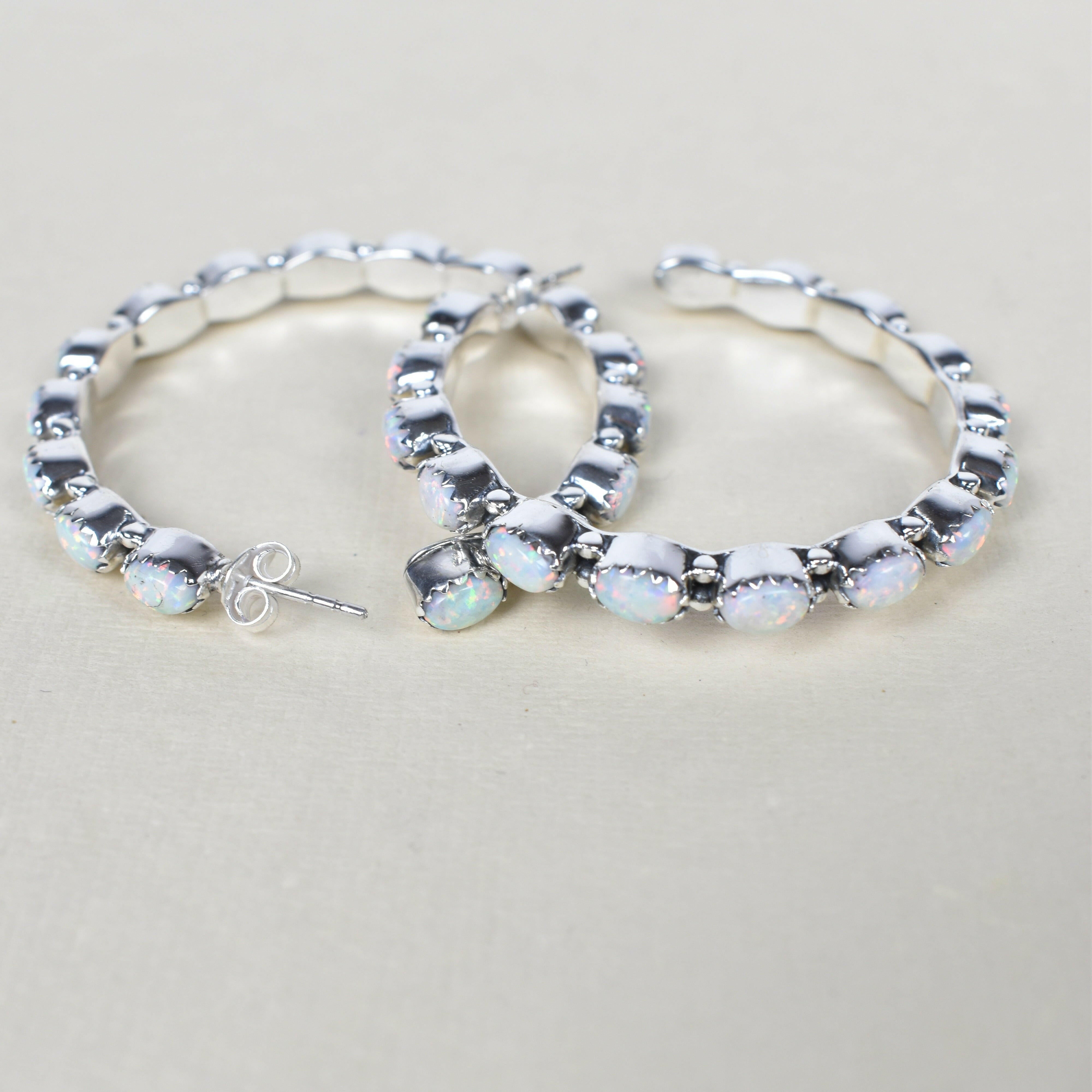 Tiffany Sterling Silver Hoop Earrings | PREORDER NOW OPEN-Hoop Earrings-Krush Kandy, Women's Online Fashion Boutique Located in Phoenix, Arizona (Scottsdale Area)