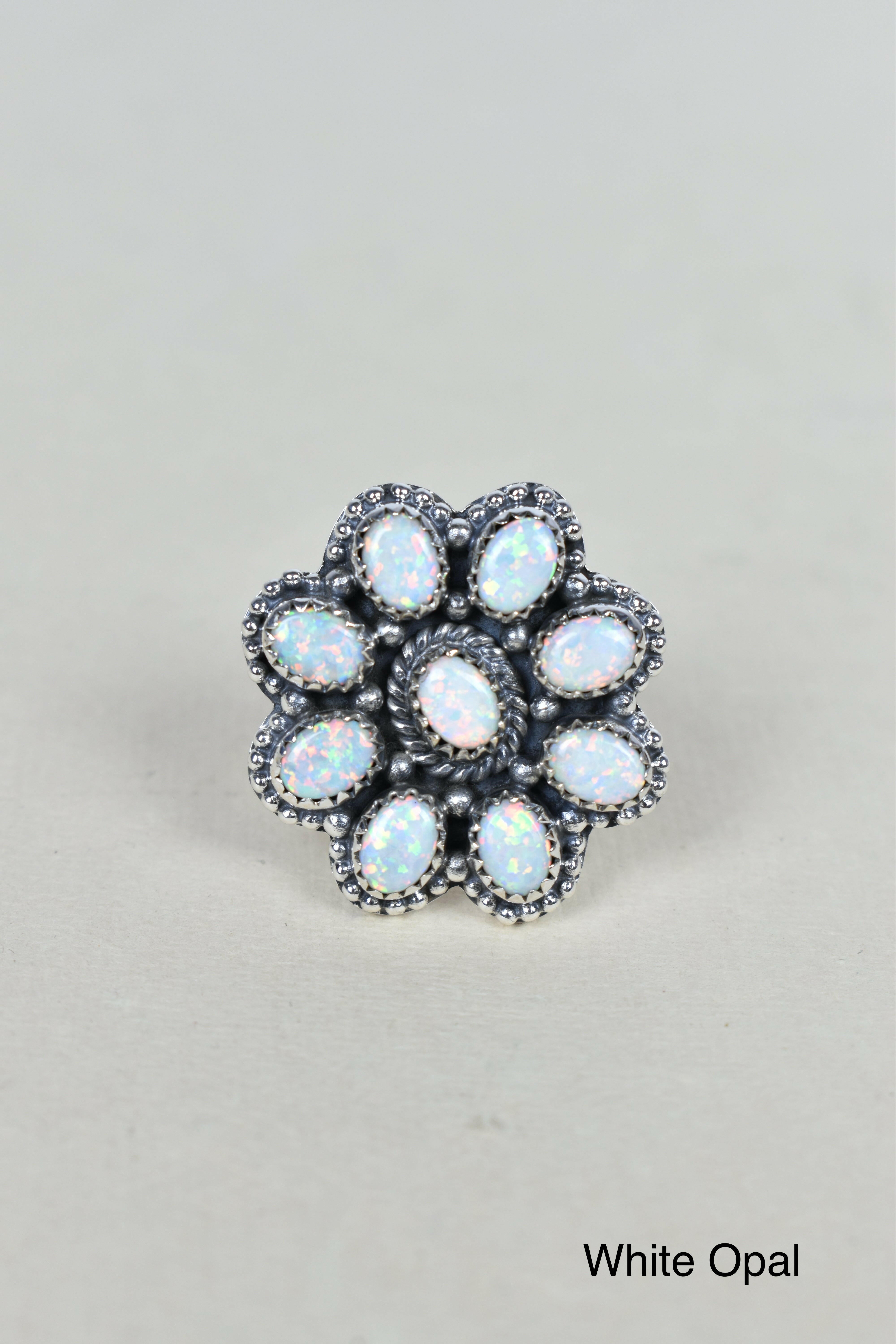 Cat O' Nine Jewels Ring-Cluster Rings-Krush Kandy, Women's Online Fashion Boutique Located in Phoenix, Arizona (Scottsdale Area)