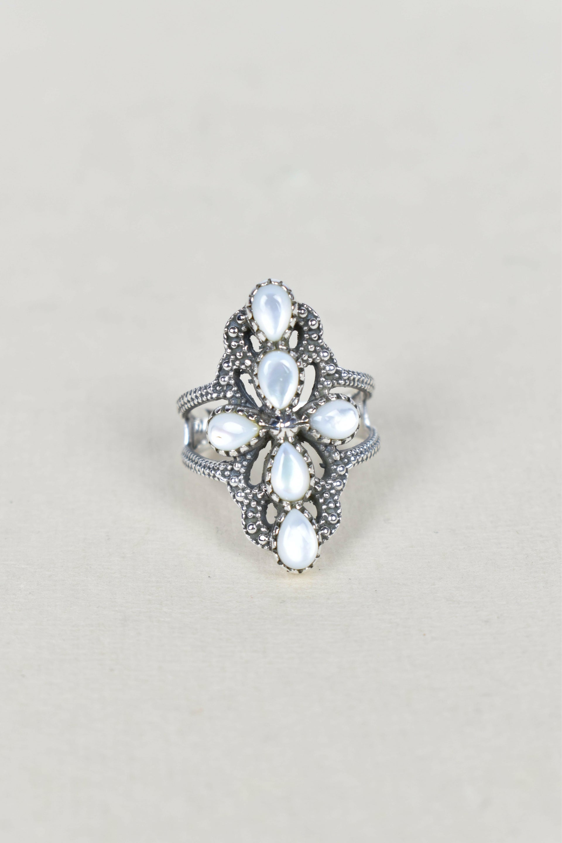 Victoria Sterling Silver Stone Crawler Ring-Crawler Rings-Krush Kandy, Women's Online Fashion Boutique Located in Phoenix, Arizona (Scottsdale Area)