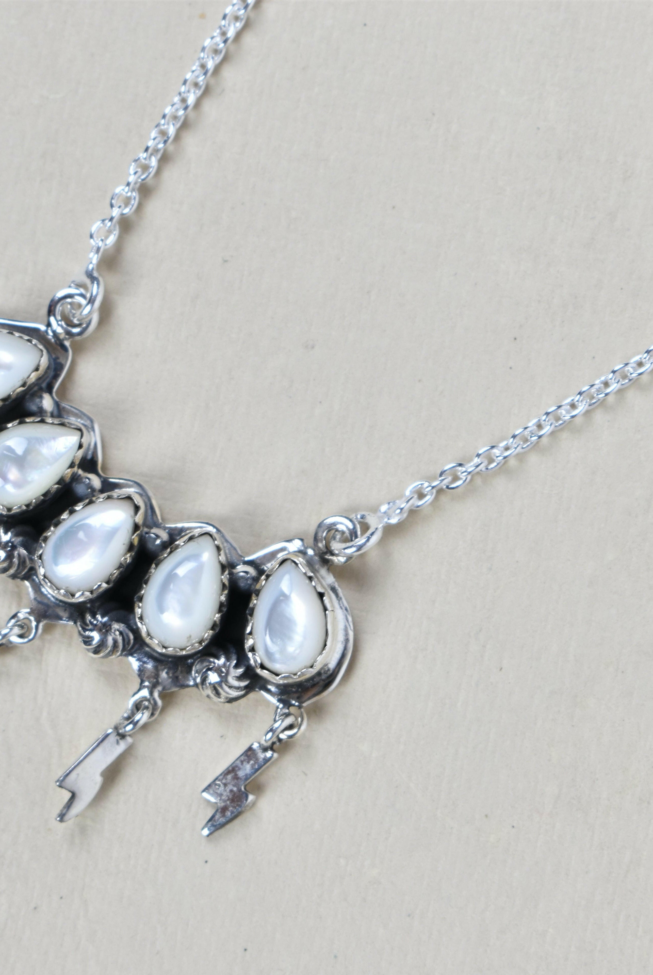 Electra Sterling Silver Necklace-Bar Necklaces-Krush Kandy, Women's Online Fashion Boutique Located in Phoenix, Arizona (Scottsdale Area)