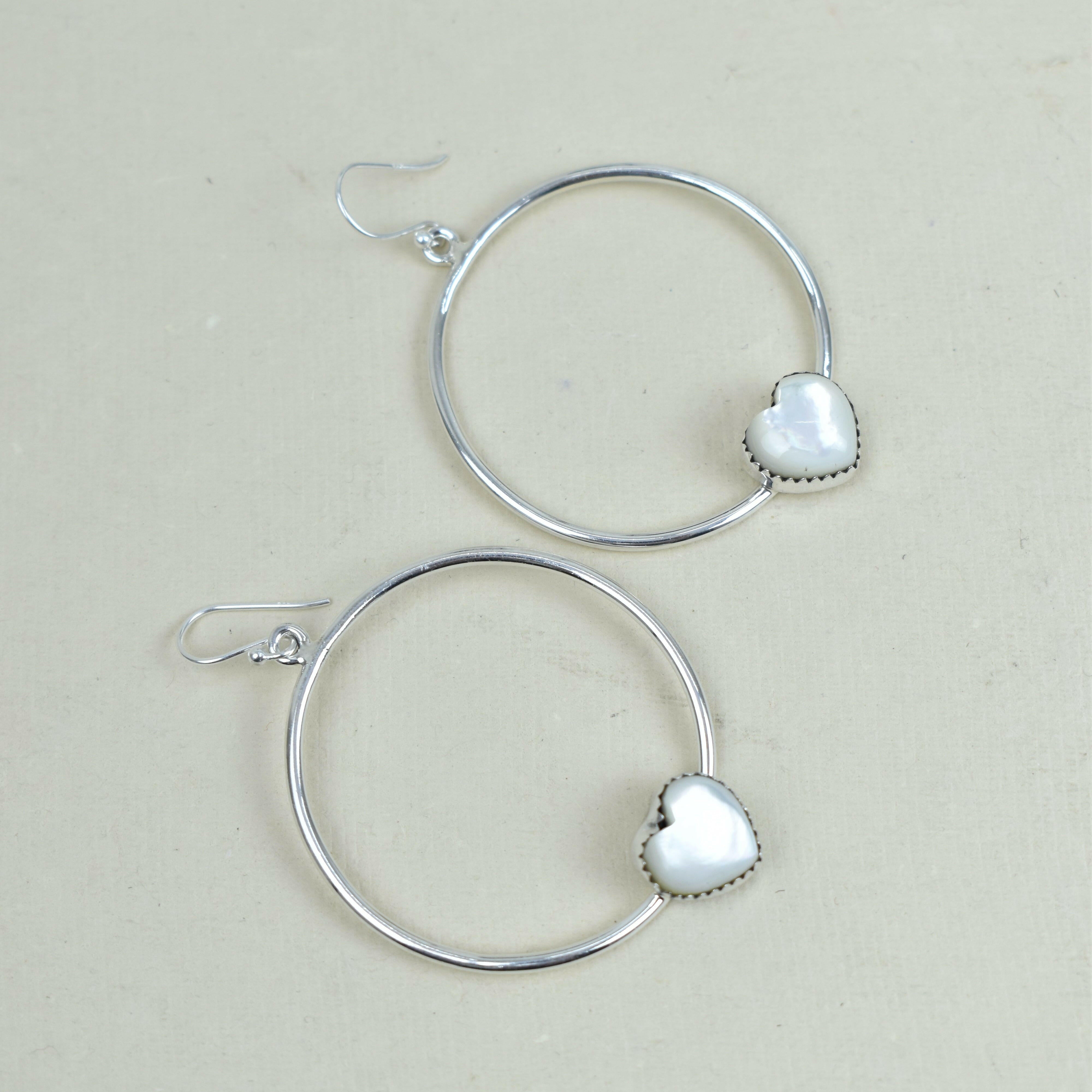 Heartfelt Hoop Earrings-Hoop Earrings-Krush Kandy, Women's Online Fashion Boutique Located in Phoenix, Arizona (Scottsdale Area)
