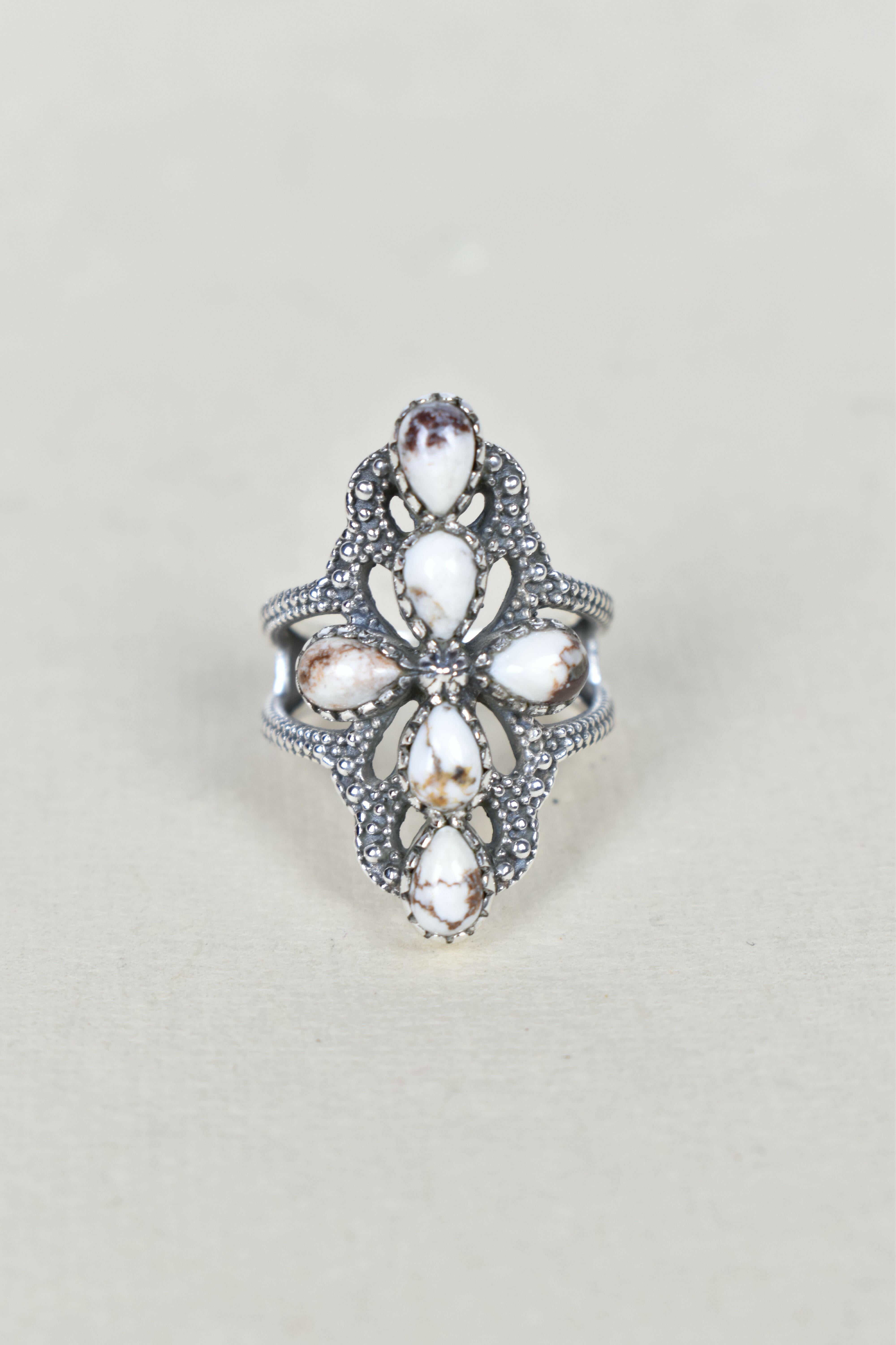 Victoria Sterling Silver Stone Crawler Ring-Crawler Rings-Krush Kandy, Women's Online Fashion Boutique Located in Phoenix, Arizona (Scottsdale Area)