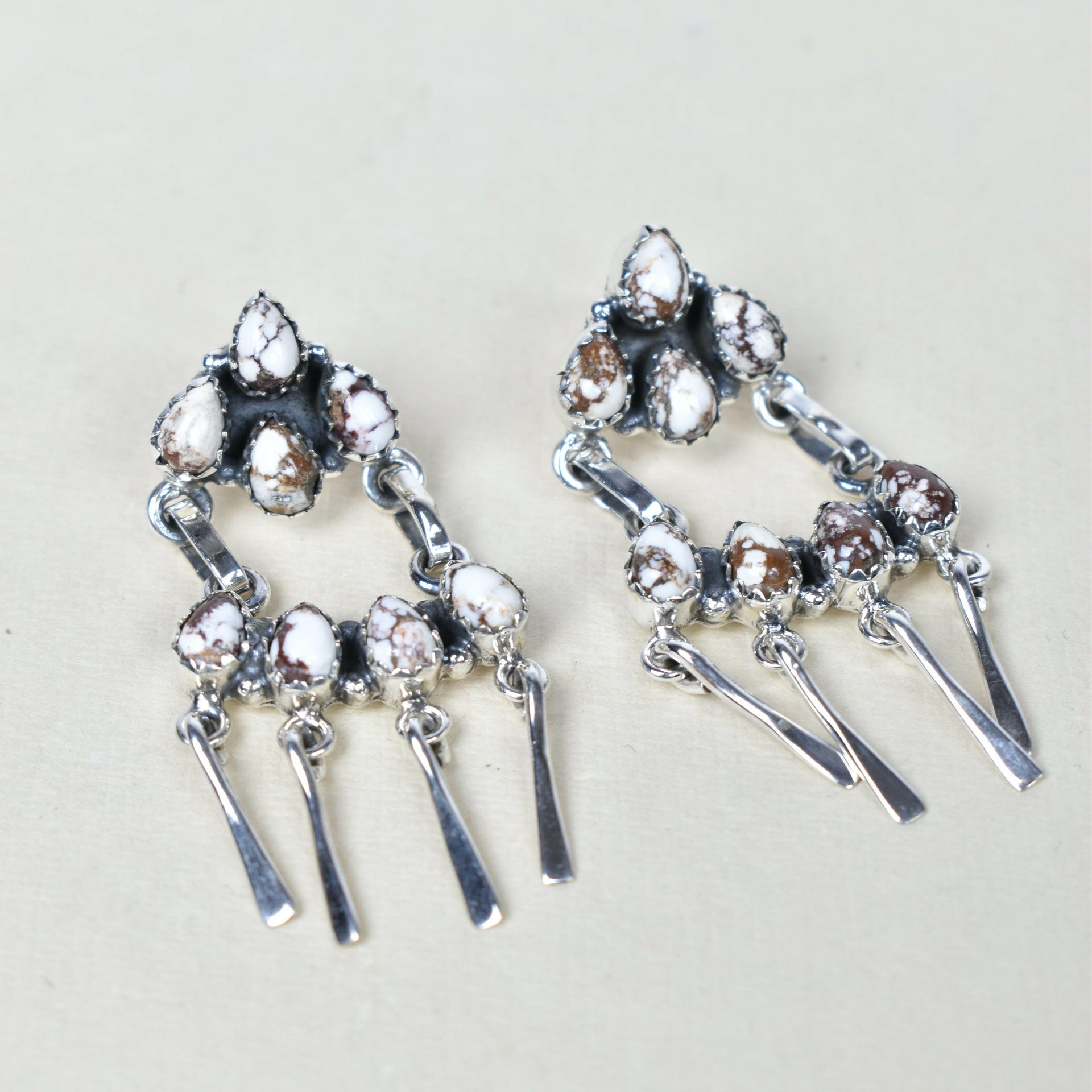 Tickle Me Pretty Sterling Silver Earrings-Drop Earrings-Krush Kandy, Women's Online Fashion Boutique Located in Phoenix, Arizona (Scottsdale Area)