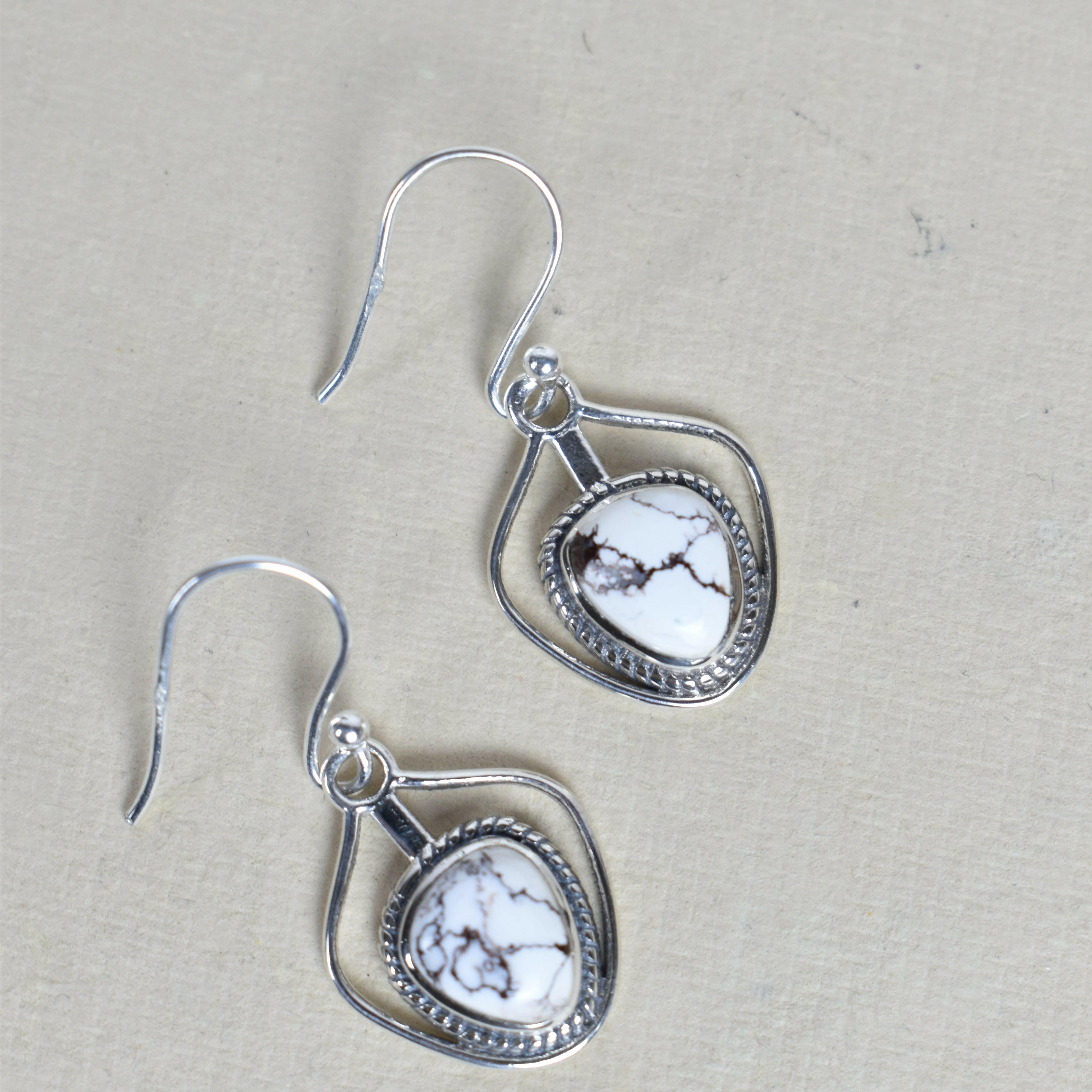 Swirl of Life Sterling Silver Earrings-Drop Earrings-Krush Kandy, Women's Online Fashion Boutique Located in Phoenix, Arizona (Scottsdale Area)