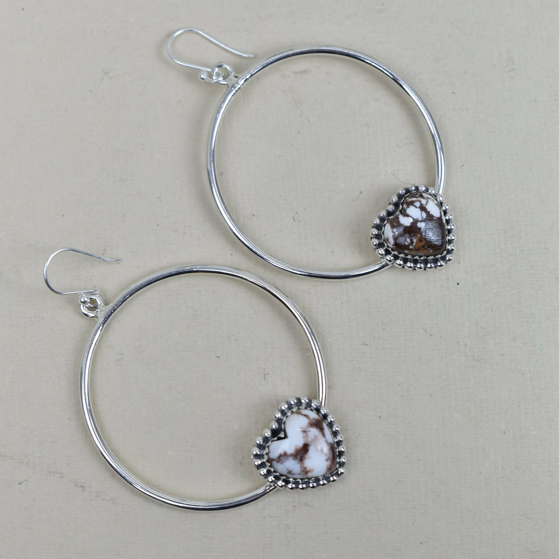 Heartfelt Hoop Earrings-Hoop Earrings-Krush Kandy, Women's Online Fashion Boutique Located in Phoenix, Arizona (Scottsdale Area)