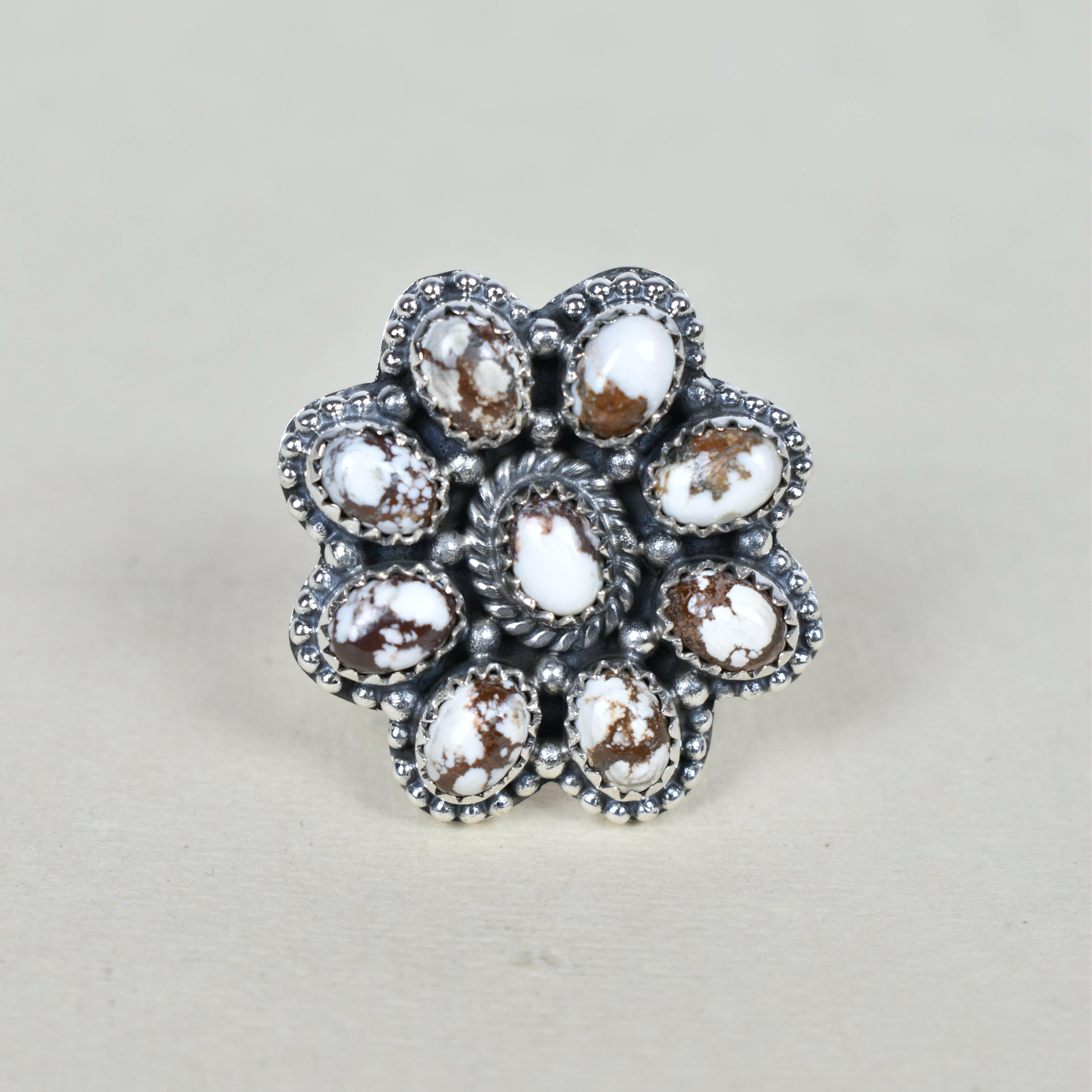 Cat O' Nine Jewels Ring-Cluster Rings-Krush Kandy, Women's Online Fashion Boutique Located in Phoenix, Arizona (Scottsdale Area)