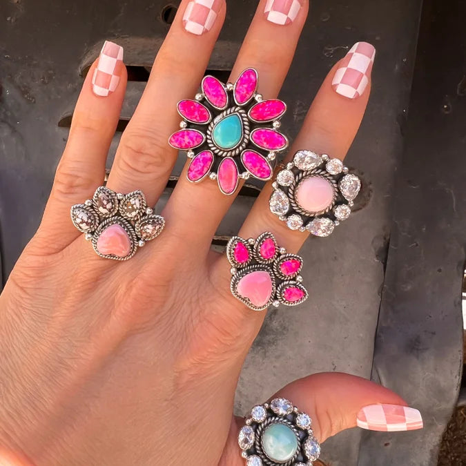 Barbie's Boho Collection Dog Paw Rings |-Rings-Krush Kandy, Women's Online Fashion Boutique Located in Phoenix, Arizona (Scottsdale Area)