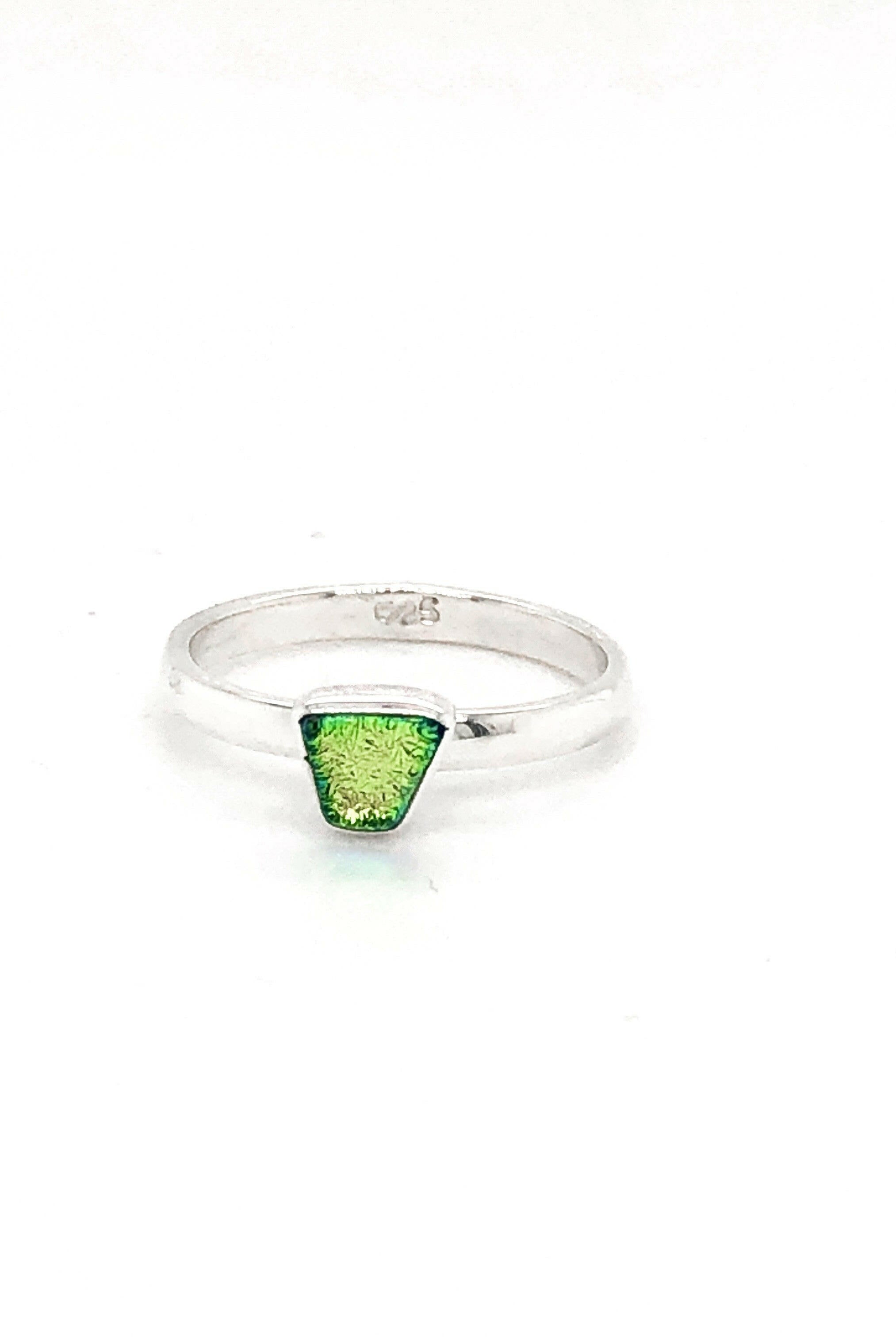 (Multiple Colors) Daydreaming Dichroic Glass Ring-Rings-Krush Kandy, Women's Online Fashion Boutique Located in Phoenix, Arizona (Scottsdale Area)
