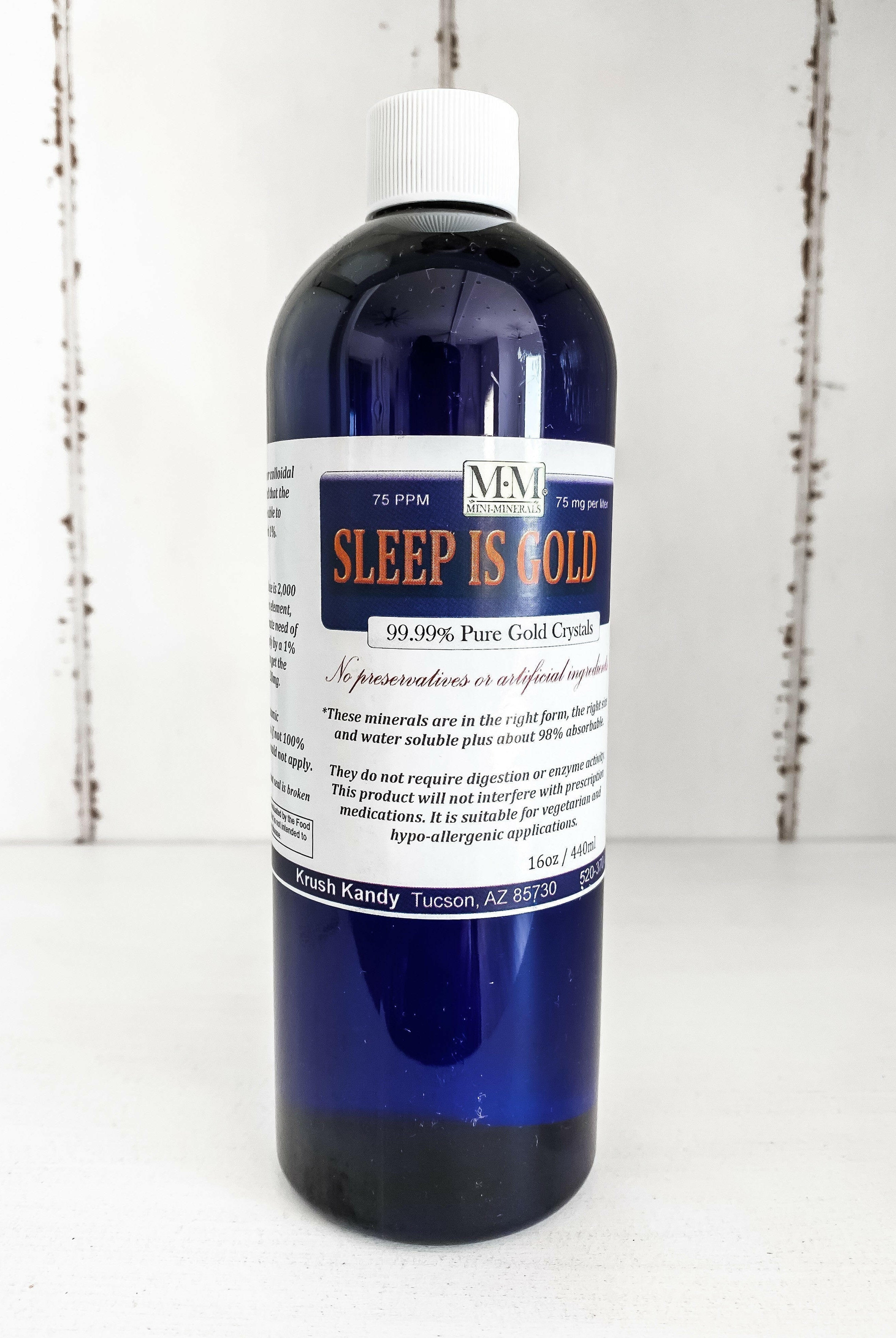 32oz Sleep Is Gold Min erals-Health-Krush Kandy, Women's Online Fashion Boutique Located in Phoenix, Arizona (Scottsdale Area)
