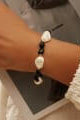 Freshwater Pearl & Onyx Bracelet-Bracelets-Krush Kandy, Women's Online Fashion Boutique Located in Phoenix, Arizona (Scottsdale Area)