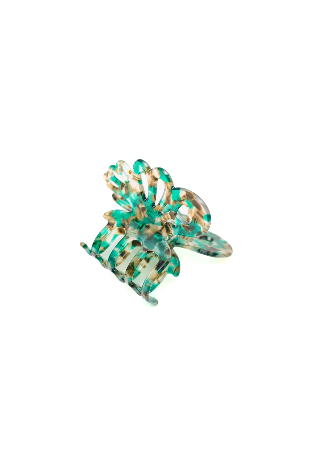 Emerald Butterfly Claw Clip-Hair Accessories-Krush Kandy, Women's Online Fashion Boutique Located in Phoenix, Arizona (Scottsdale Area)