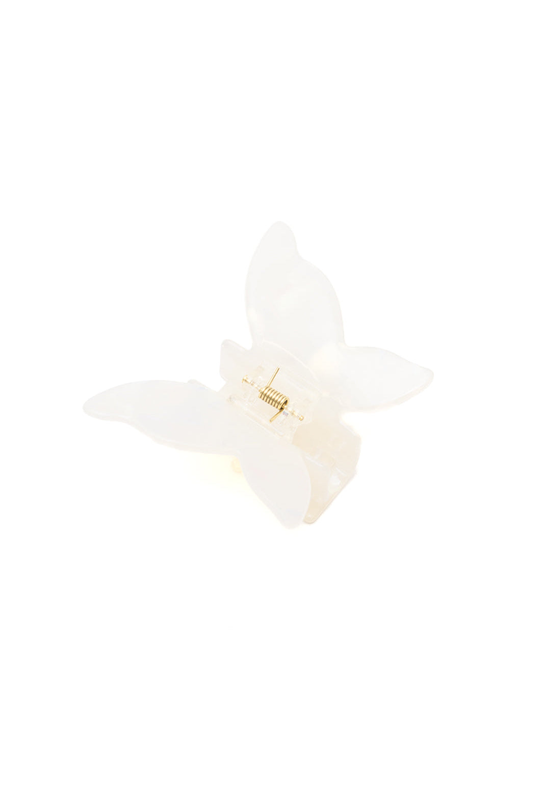 Pearl Butterfly Claw Clip in Ivory-Hair Accessories-Krush Kandy, Women's Online Fashion Boutique Located in Phoenix, Arizona (Scottsdale Area)
