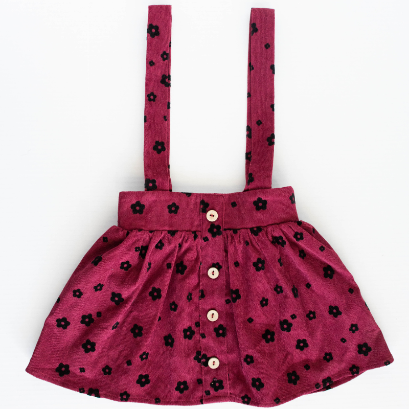 Fallon Corduroy Suspender Skirt-Kids-Krush Kandy, Women's Online Fashion Boutique Located in Phoenix, Arizona (Scottsdale Area)