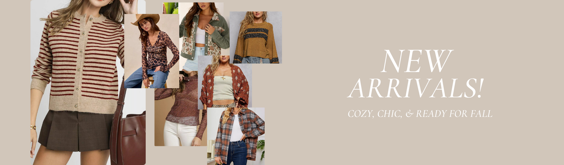 New Arrivals: The Latest Sweaters, Tops, Denim & Dresses
