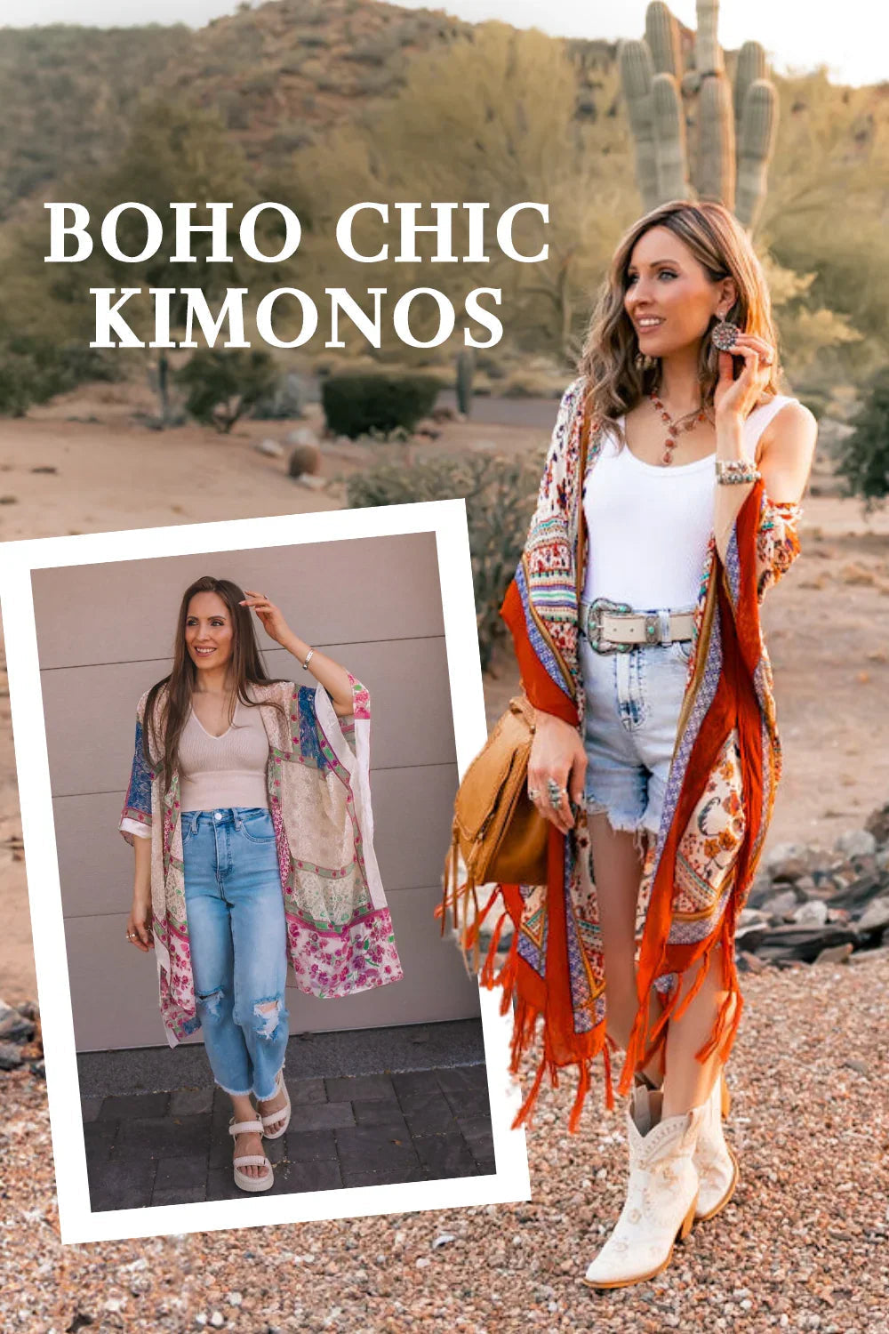 Boho Chic Kimonos Fashion Blog Post | Krush Kandy, Women's Online Fashion Boutique Located in Phoenix, Arizona (Scottsdale Area)