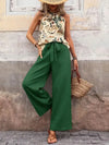 Printed Tank Top and Wide Leg Pants Set-Tops-Krush Kandy, Women's Online Fashion Boutique Located in Phoenix, Arizona (Scottsdale Area)