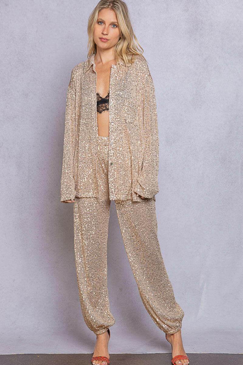 POL Sequin Relaxed Top | 5 Colors-Long Sleeve Tops-Krush Kandy, Women's Online Fashion Boutique Located in Phoenix, Arizona (Scottsdale Area)