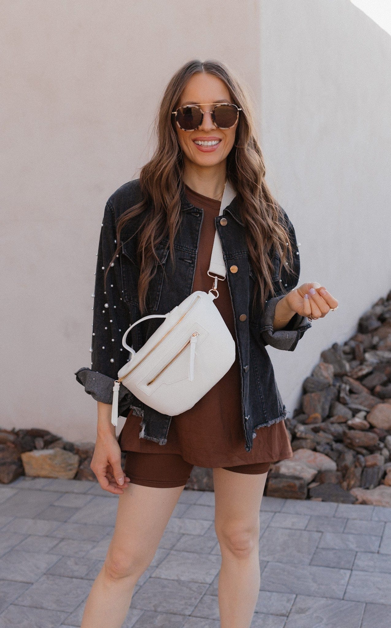 Loose Fit Oversized Bike Short Set| S-2X-2 Piece Outfit Sets-Krush Kandy, Women's Online Fashion Boutique Located in Phoenix, Arizona (Scottsdale Area)