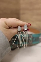 Teardrop Treasure Fringe Earrings-Drop Earrings-Krush Kandy, Women's Online Fashion Boutique Located in Phoenix, Arizona (Scottsdale Area)