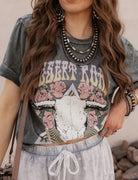 Desert Road Wild West Graphic Top-Graphic Tees-Krush Kandy, Women's Online Fashion Boutique Located in Phoenix, Arizona (Scottsdale Area)