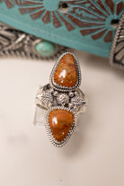 Peacekeeper Stone Ring-Statement Rings-Krush Kandy, Women's Online Fashion Boutique Located in Phoenix, Arizona (Scottsdale Area)