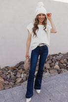 Deep River Slim Flare Kancan Jeans-Jeans-Krush Kandy, Women's Online Fashion Boutique Located in Phoenix, Arizona (Scottsdale Area)