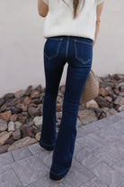 Deep River Slim Flare Kancan Jeans-Jeans-Krush Kandy, Women's Online Fashion Boutique Located in Phoenix, Arizona (Scottsdale Area)