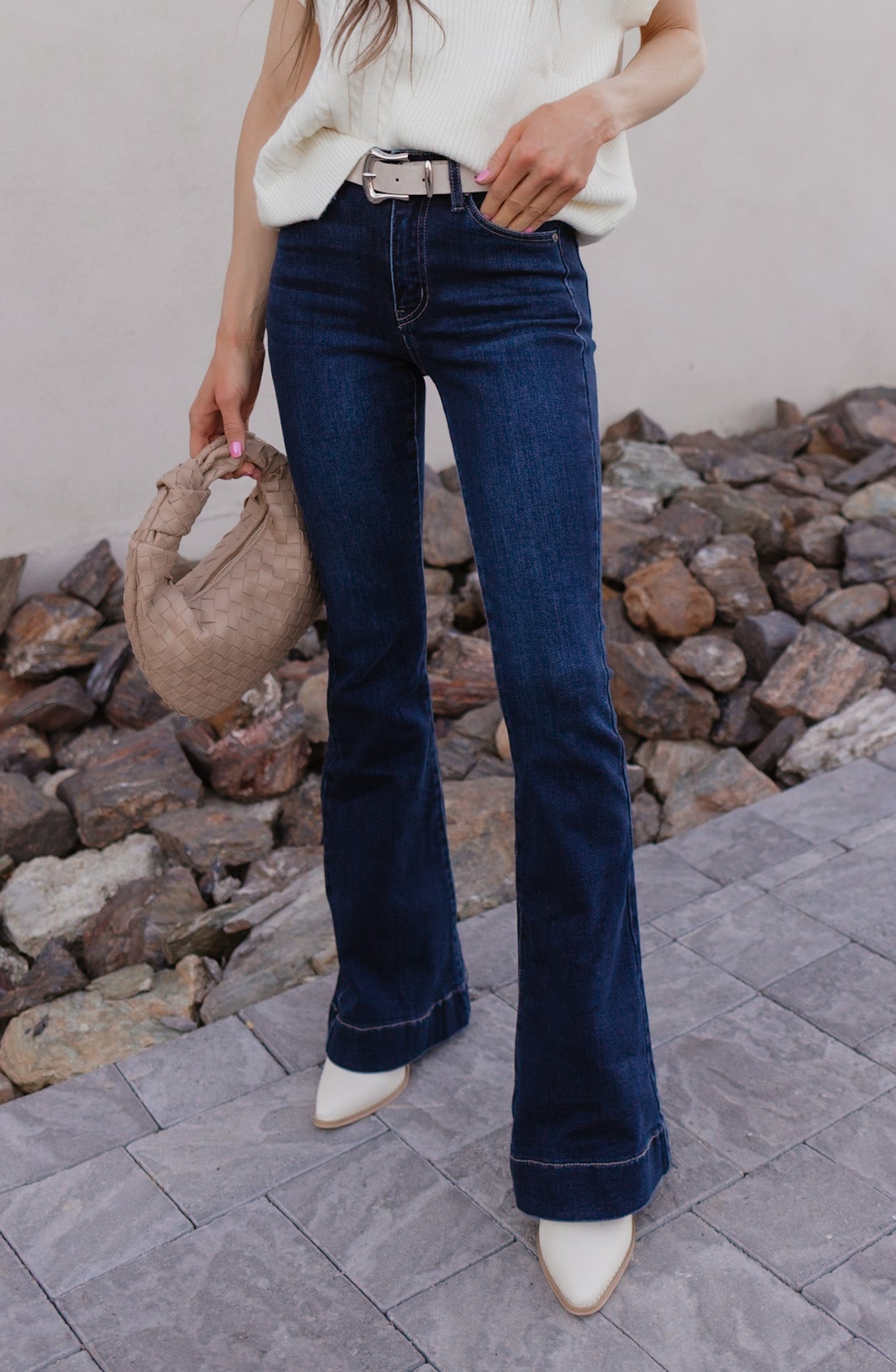 Deep River Slim Flare Kancan Jeans-Jeans-Krush Kandy, Women's Online Fashion Boutique Located in Phoenix, Arizona (Scottsdale Area)