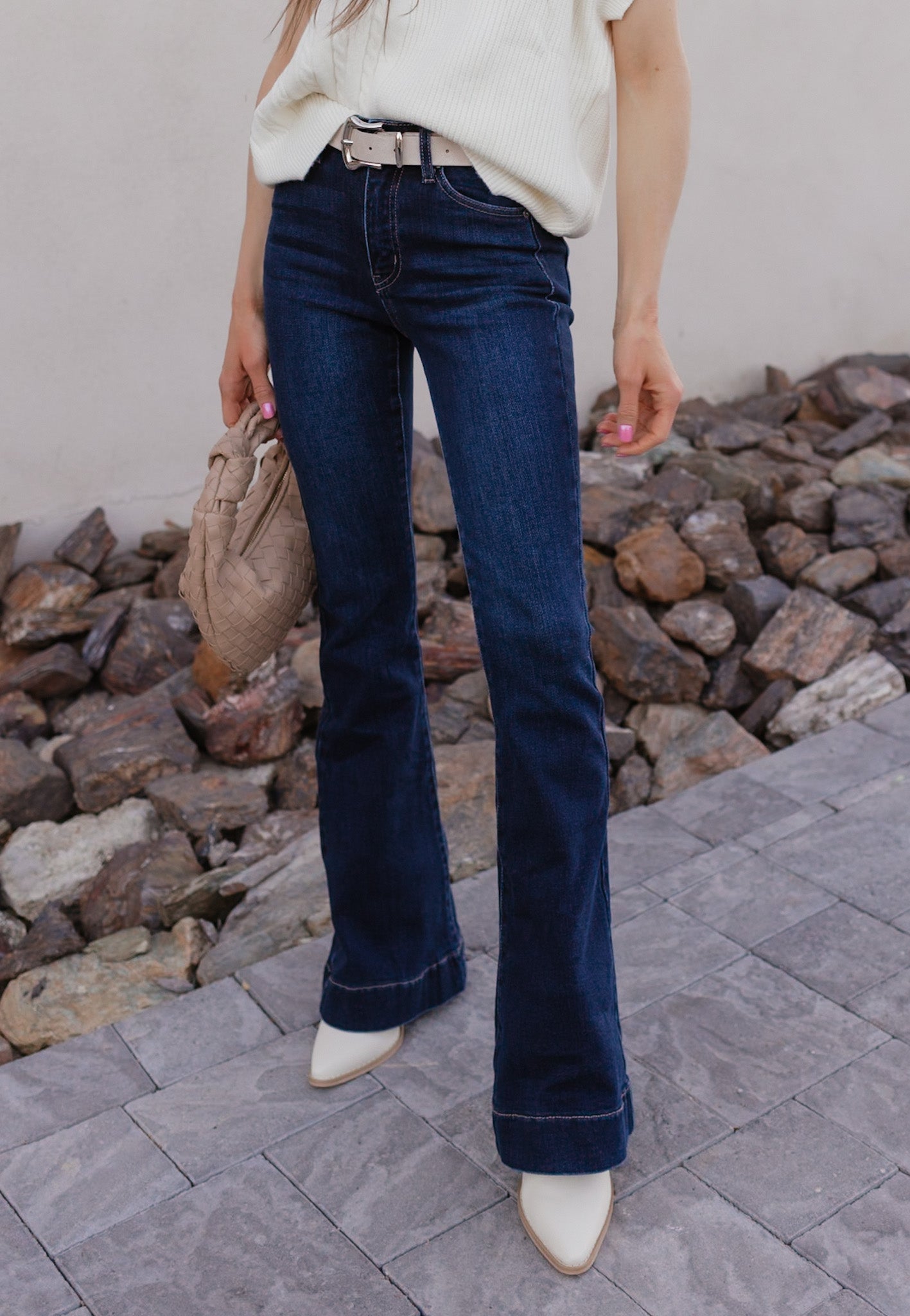 Deep River Slim Flare Kancan Jeans-Jeans-Krush Kandy, Women's Online Fashion Boutique Located in Phoenix, Arizona (Scottsdale Area)