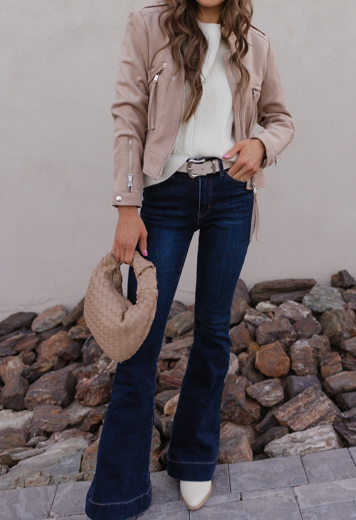 Take Me Shopping Suede Moto Jacket-Jackets-Krush Kandy, Women's Online Fashion Boutique Located in Phoenix, Arizona (Scottsdale Area)