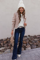 Take Me Shopping Suede Moto Jacket-Jackets-Krush Kandy, Women's Online Fashion Boutique Located in Phoenix, Arizona (Scottsdale Area)