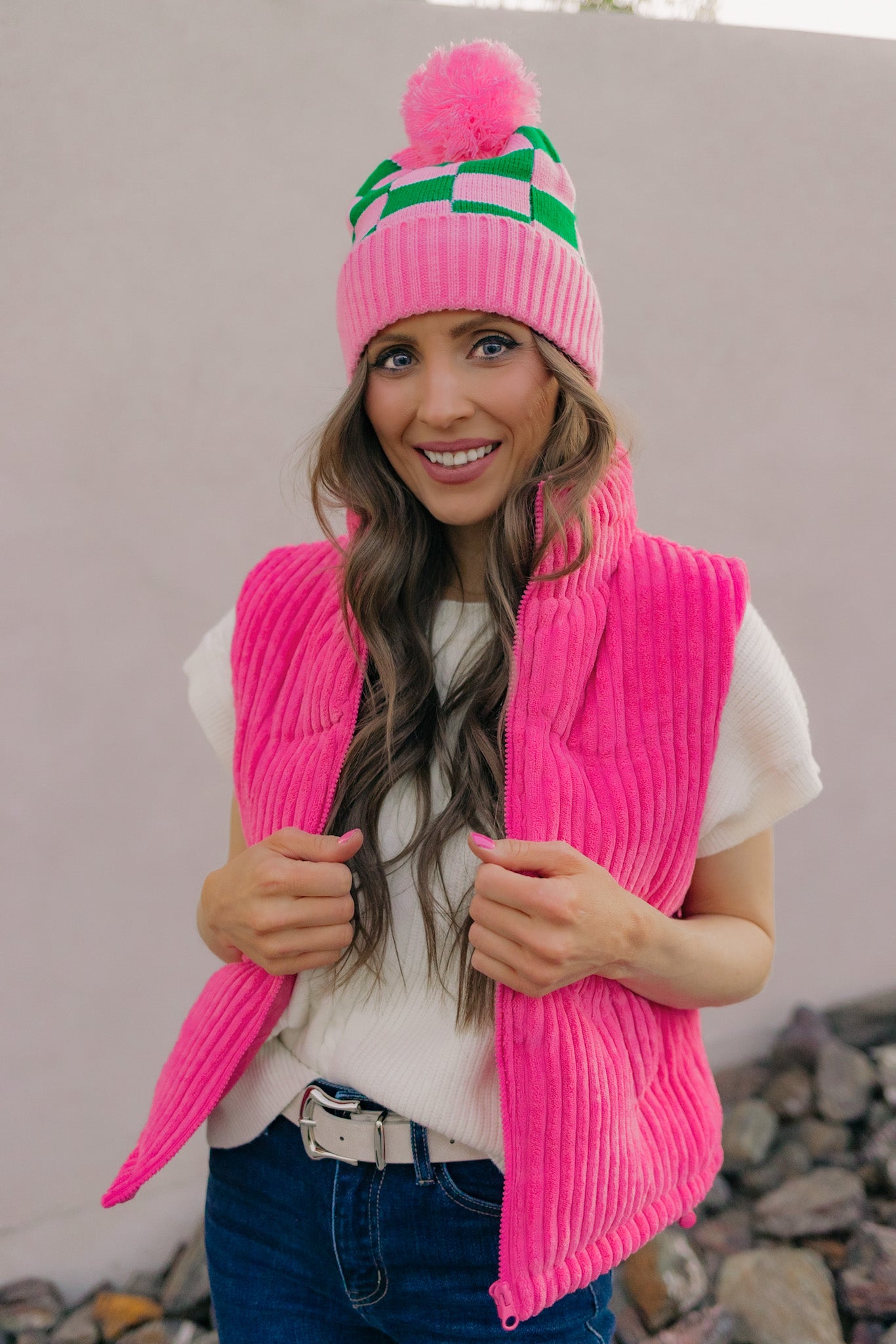 The Ridge Zip-Up Padded Corduroy Puffer Vest-Vests-Krush Kandy, Women's Online Fashion Boutique Located in Phoenix, Arizona (Scottsdale Area)