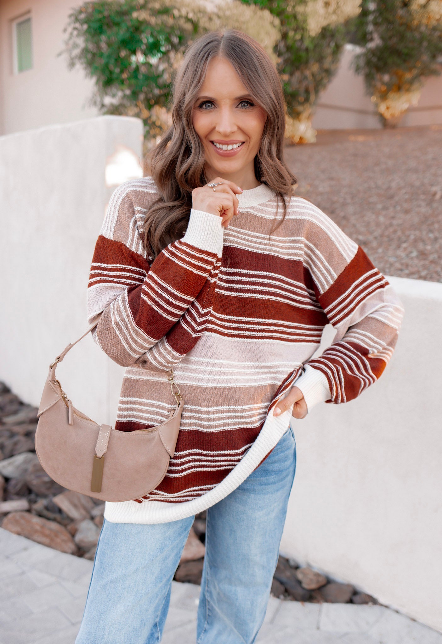 Faux Suede Leather Hobo Bag-Purses &amp; Bags-Krush Kandy, Women&#39;s Online Fashion Boutique Located in Phoenix, Arizona (Scottsdale Area)