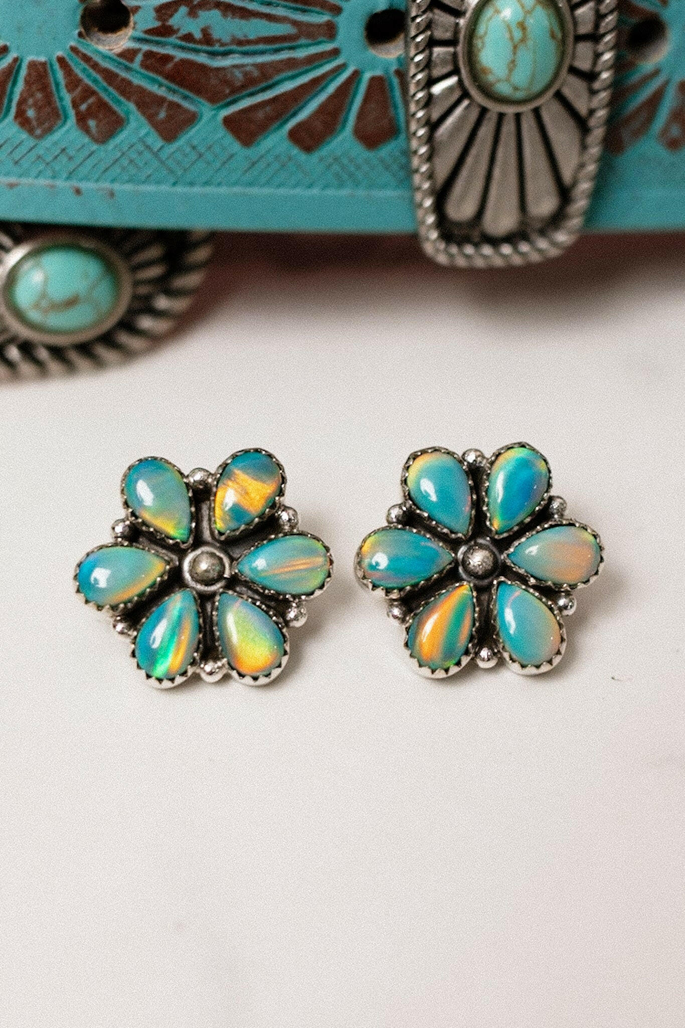 Pure Daisy Studs-Stud Earrings-Krush Kandy, Women's Online Fashion Boutique Located in Phoenix, Arizona (Scottsdale Area)