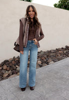 High Rise Wide Leg Denim Jeans-Jeans-Krush Kandy, Women's Online Fashion Boutique Located in Phoenix, Arizona (Scottsdale Area)