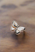 Butterfly Stone Slab Ring-Rings-Krush Kandy, Women's Online Fashion Boutique Located in Phoenix, Arizona (Scottsdale Area)