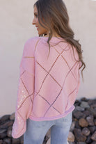 Candlelight Kiss Sequin Sweater-Sweaters-Krush Kandy, Women's Online Fashion Boutique Located in Phoenix, Arizona (Scottsdale Area)