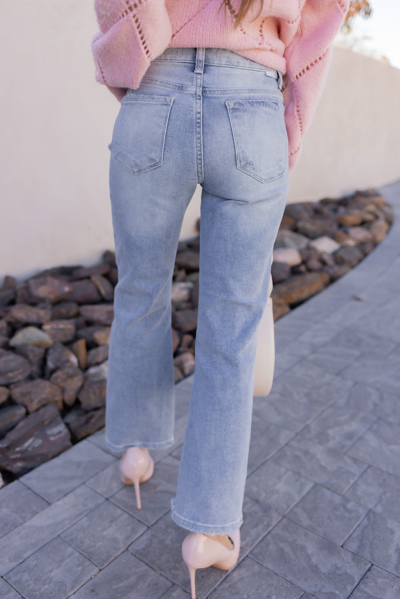 RISEN Full Size High Rise Straight Jeans-Jeans-Krush Kandy, Women's Online Fashion Boutique Located in Phoenix, Arizona (Scottsdale Area)