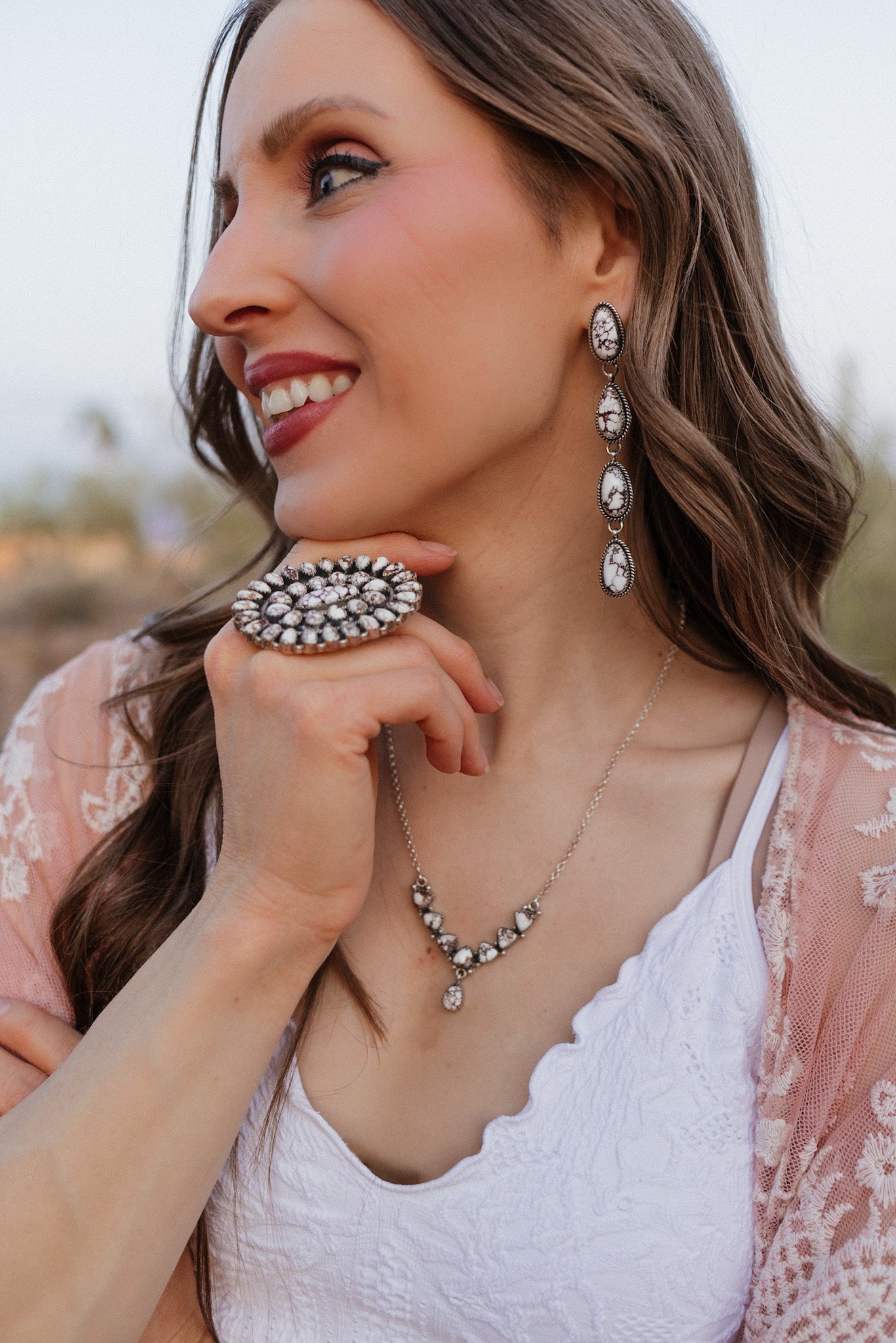 Big Mama Concho Ring MADE TO ORDER-Cluster Rings-Krush Kandy, Women's Online Fashion Boutique Located in Phoenix, Arizona (Scottsdale Area)