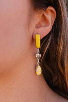 Rosarita Crystal Bar Earrings-Earrings-Krush Kandy, Women's Online Fashion Boutique Located in Phoenix, Arizona (Scottsdale Area)