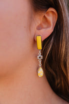 Rosarita Crystal Bar Earrings-Earrings-Krush Kandy, Women's Online Fashion Boutique Located in Phoenix, Arizona (Scottsdale Area)