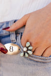 Paloma & White Shell Rings-Rings-Krush Kandy, Women's Online Fashion Boutique Located in Phoenix, Arizona (Scottsdale Area)