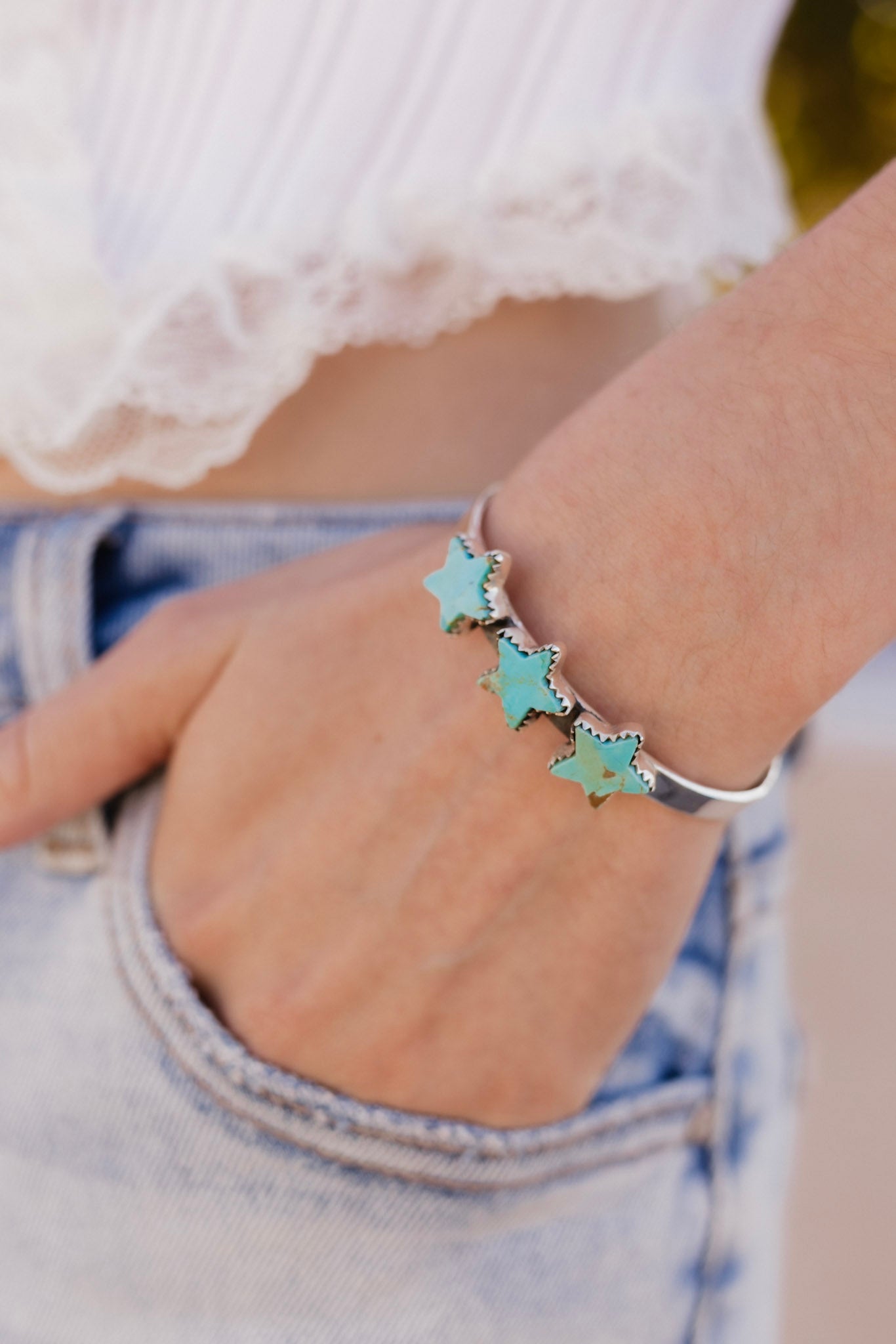 Rodeo Ranger Star Cuff-Bracelets-Krush Kandy, Women's Online Fashion Boutique Located in Phoenix, Arizona (Scottsdale Area)