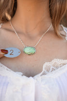 Deer Fawn & Varascite Big Slab Necklaces-Necklaces-Krush Kandy, Women's Online Fashion Boutique Located in Phoenix, Arizona (Scottsdale Area)